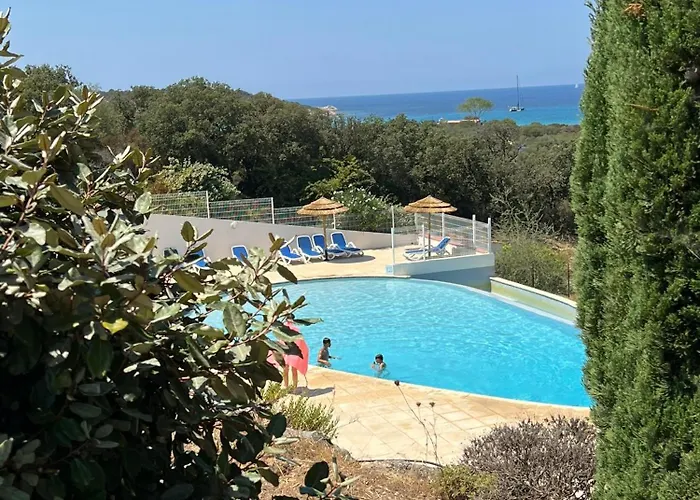 Maisonnette Lozari 4 Pers Proche L'ile Rousse 贝尔戈代尔